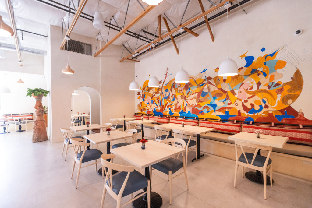 Inside photo of the restaurant