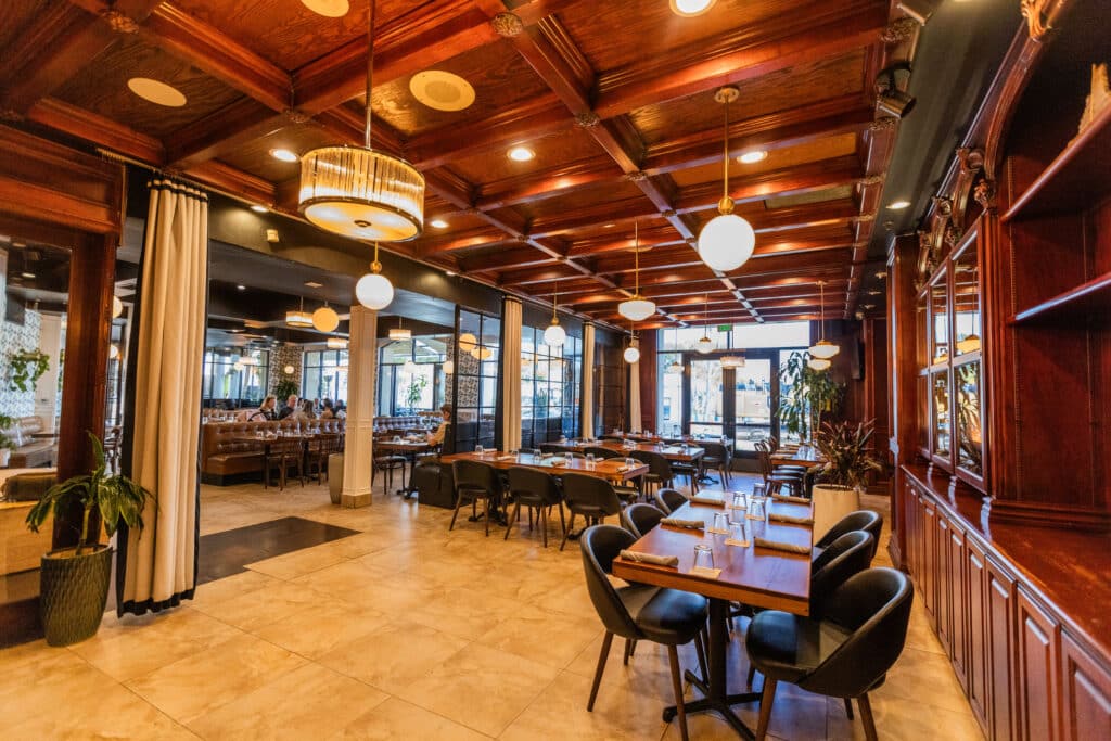 inside the restaurant photo