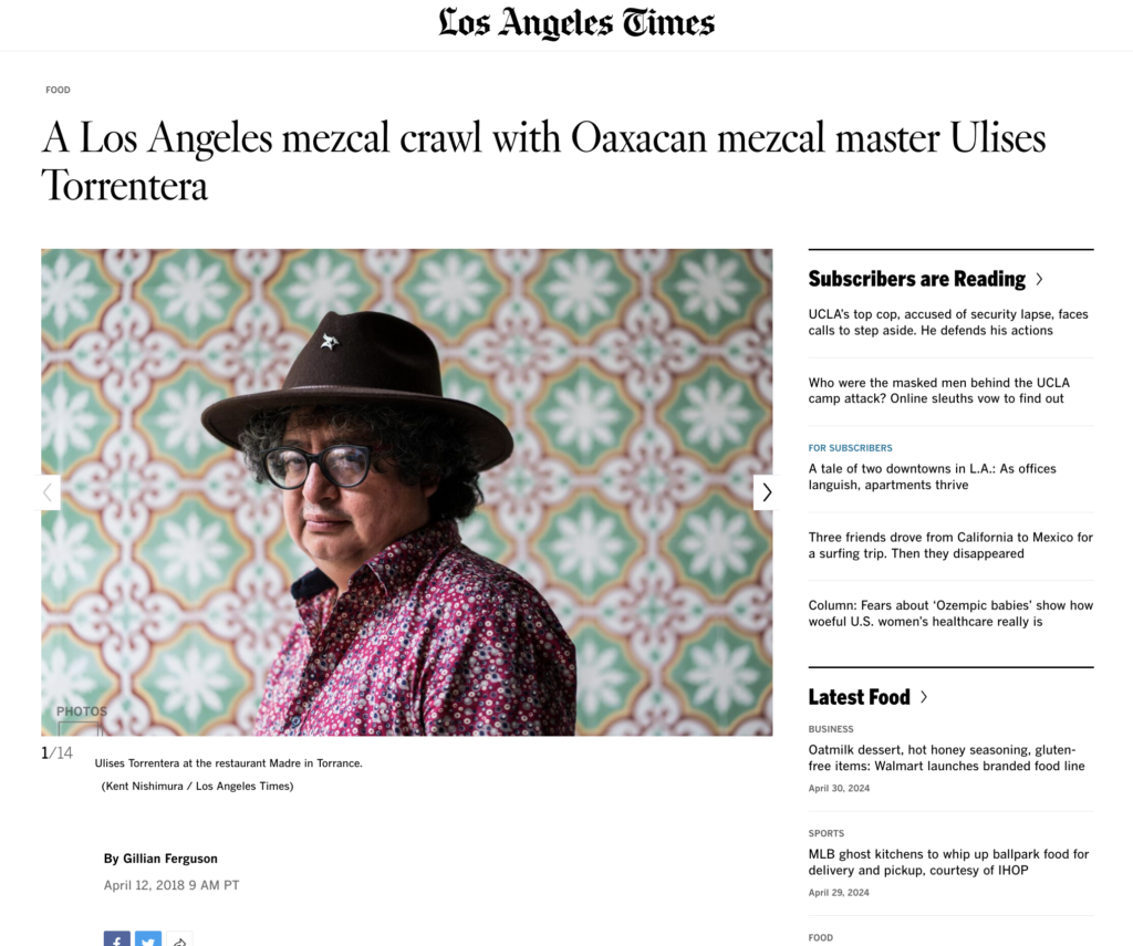 Los Angeles Times Article